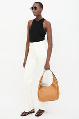 Toteme Grained Leather Shoulder Bag