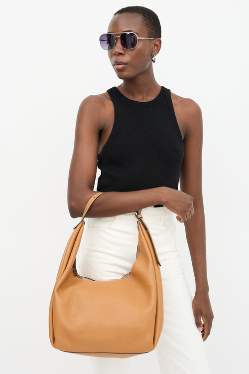 Toteme Grained Leather Shoulder Bag