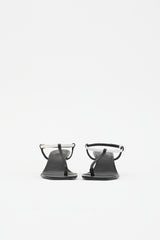 Toteme Leather Square Toe Sandal