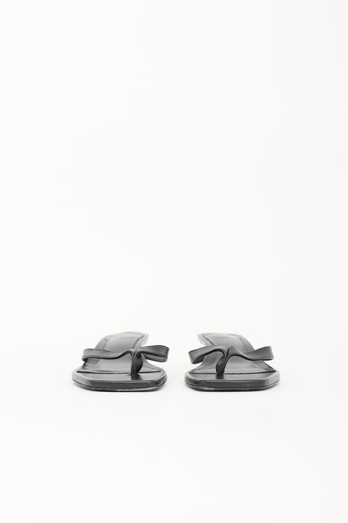 Toteme Leather The Flip Flop Sandal