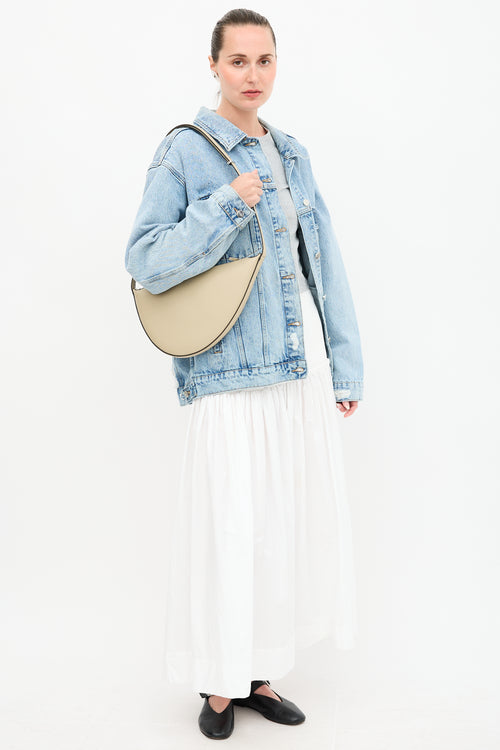 Toteme Leather Scooped Sling Bag