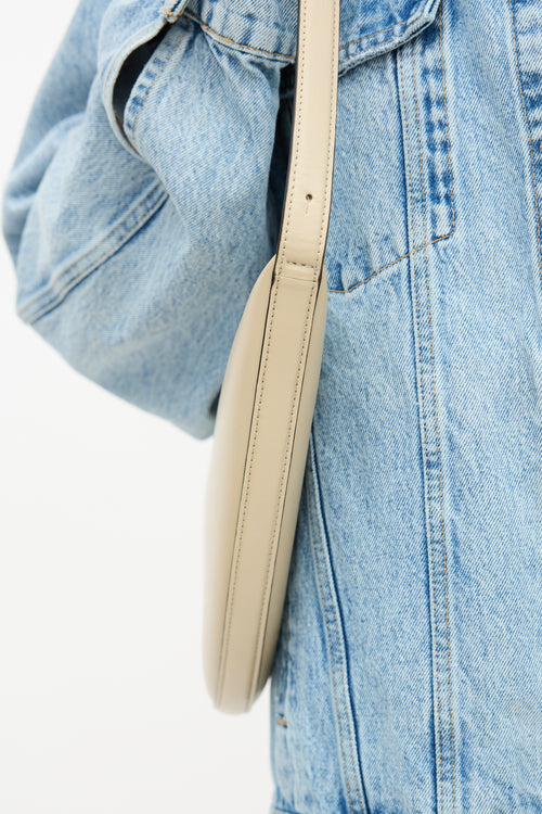 Toteme Leather Scooped Sling Bag