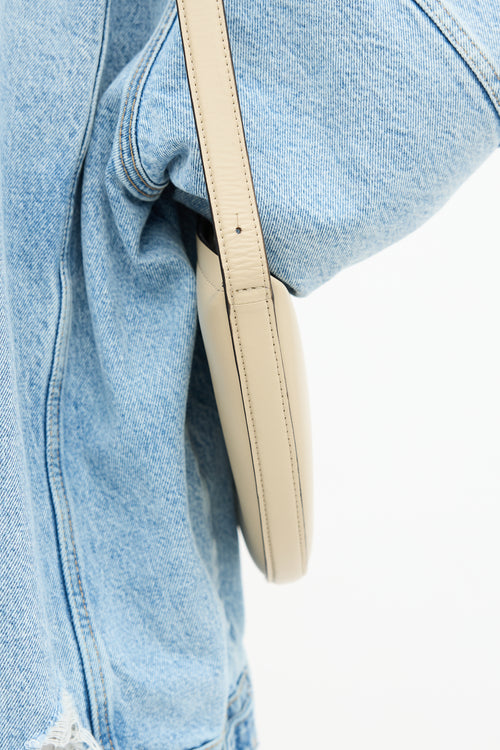 Toteme Leather Scooped Sling Bag