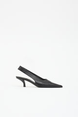 Toteme Leather Slingback Pump