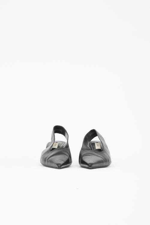 Toteme Leather Slingback Pump