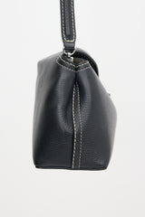 Toteme Leather T-Lock Clutch Bag