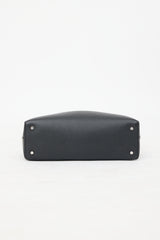 Toteme Leather T-Lock Clutch Bag