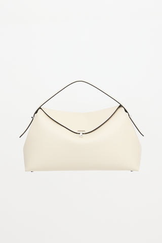 Toteme Leather T-Lock Top Handle Bag