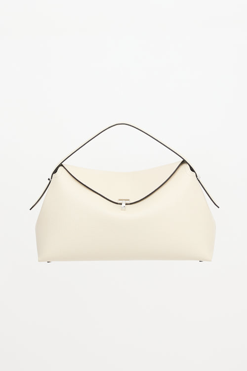 Toteme Leather T-Lock Top Handle Bag