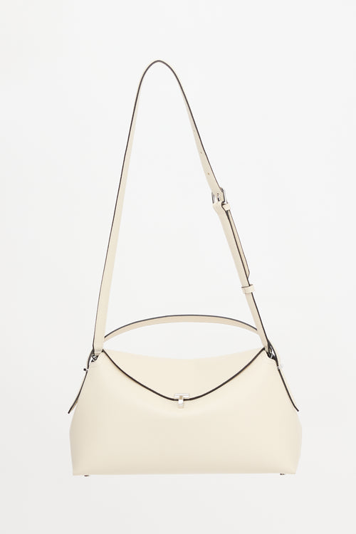 Toteme Leather T-Lock Top Handle Bag