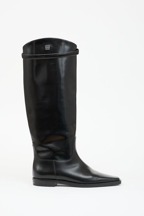Toteme Leather The Riding Boot