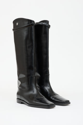 Toteme Leather The Riding Boot