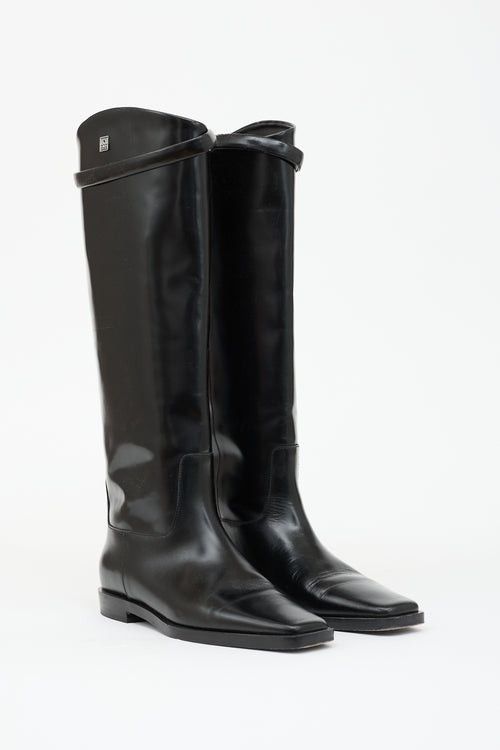 Toteme Leather The Riding Boot