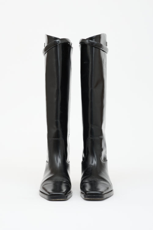 Toteme Leather The Riding Boot