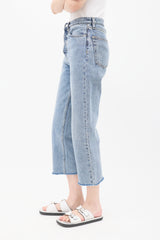 Toteme Light Wash Classic Cut Jeans