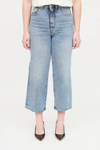 Toteme Flare Fit Denim Jeans