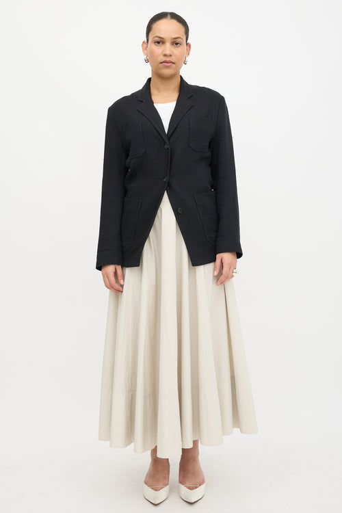 Toteme Linen Slim Blazer