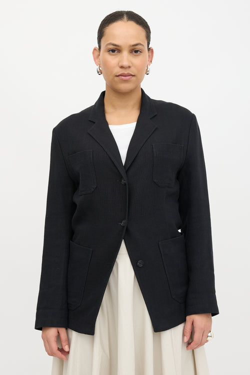 Toteme Linen Slim Blazer