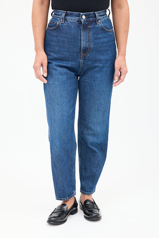 Toteme Medium Wash Tapered Jeans