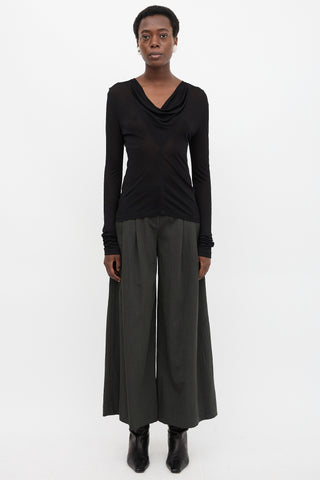 Toteme Mesh Cowl Top