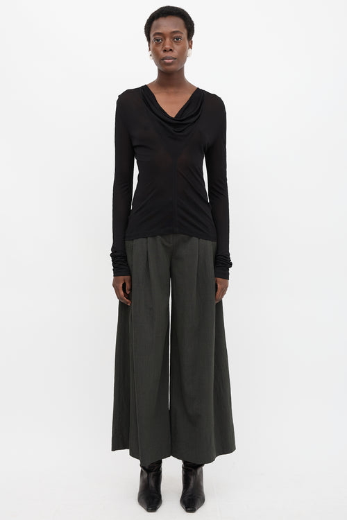 Toteme Mesh Cowl Top