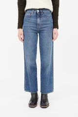 Totême Mid Wash Flare Fit Jeans