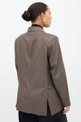 Toteme Oversized Double Breasted Blazer