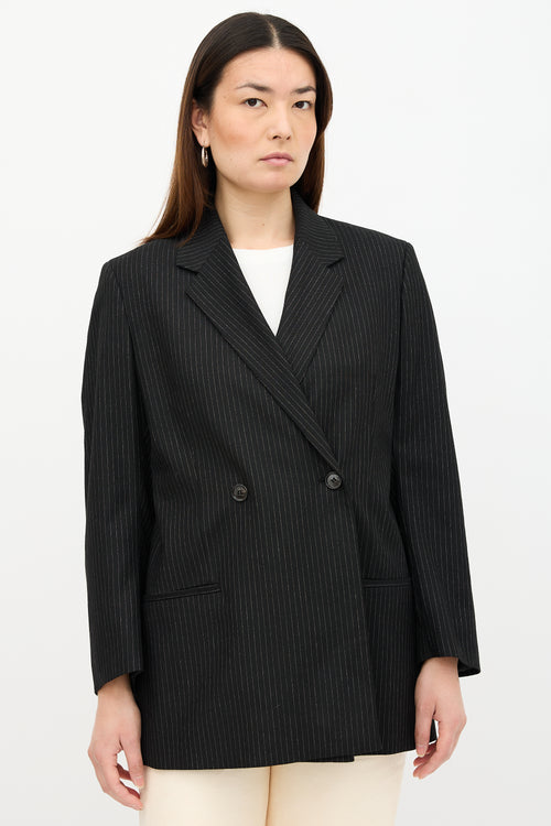 Toteme Oversized Pinstripe Blazer