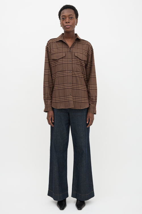Toteme Plaid Novella Shirt