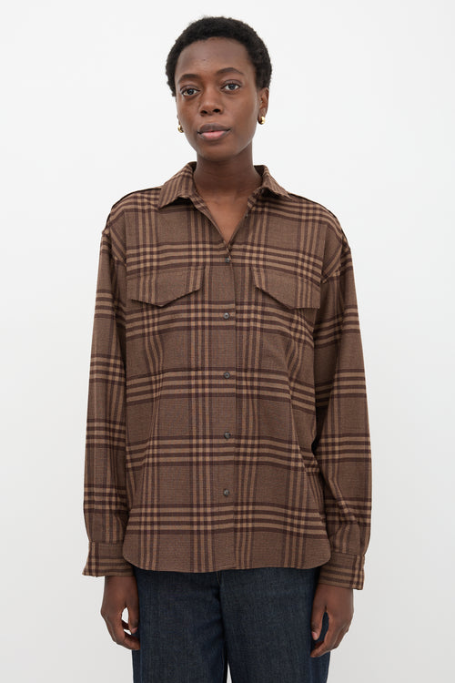 Toteme Plaid Novella Shirt