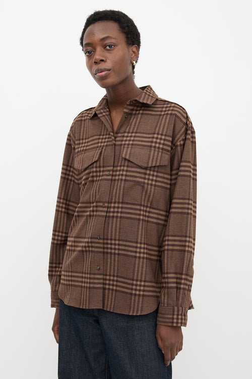 Toteme Plaid Novella Shirt