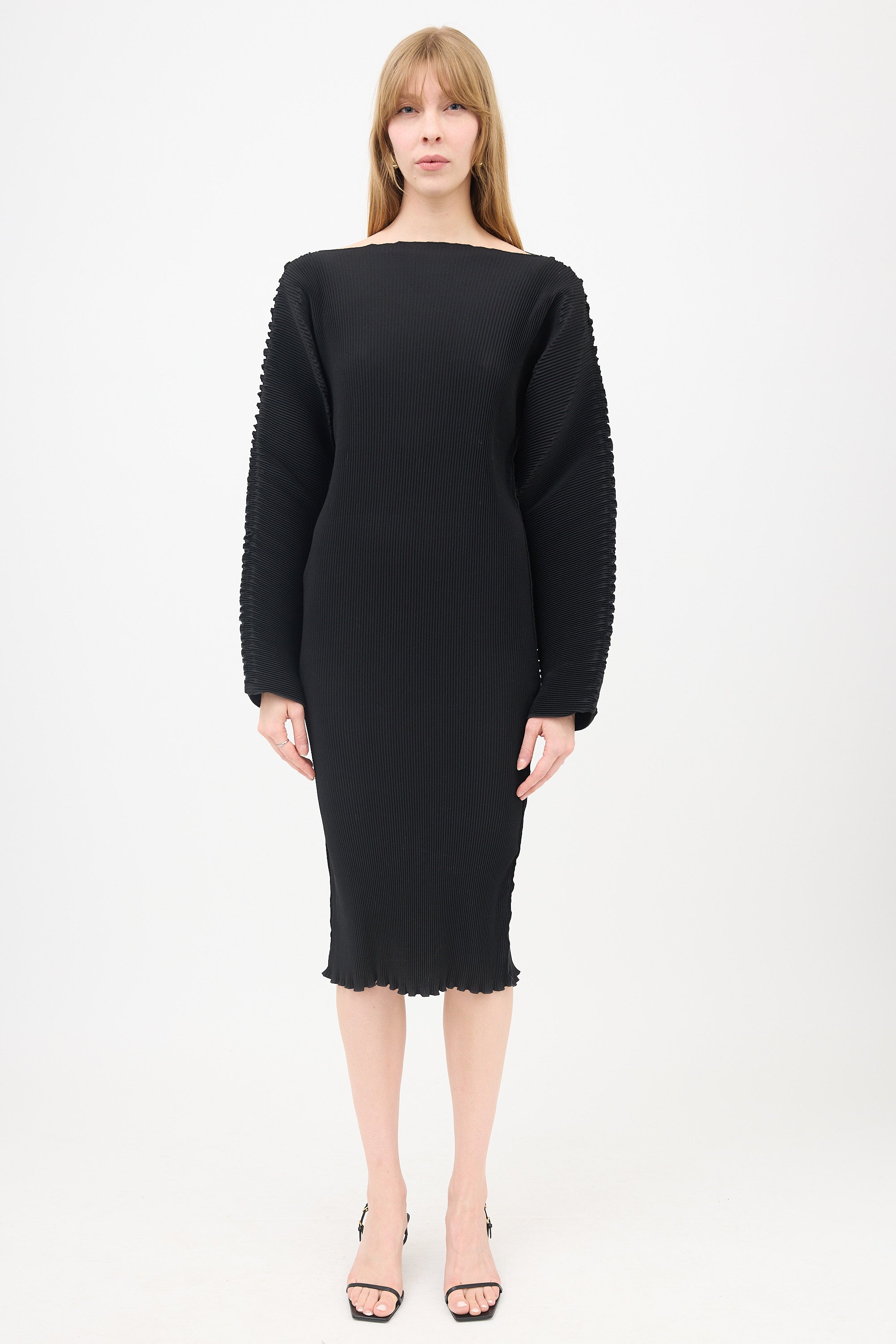 toteme plisse knitted evening dress Toteme plisse knitted evening dress