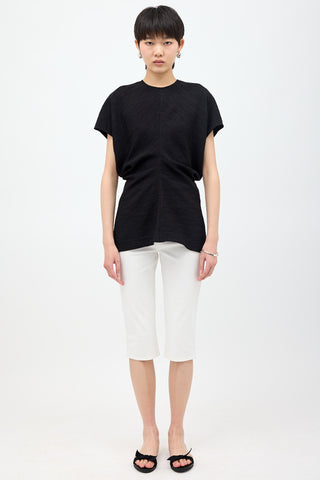 Toteme Plissé Slouch Waist Top