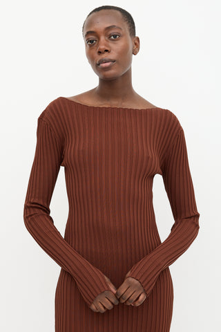 Toteme Ribbed Orville Dress