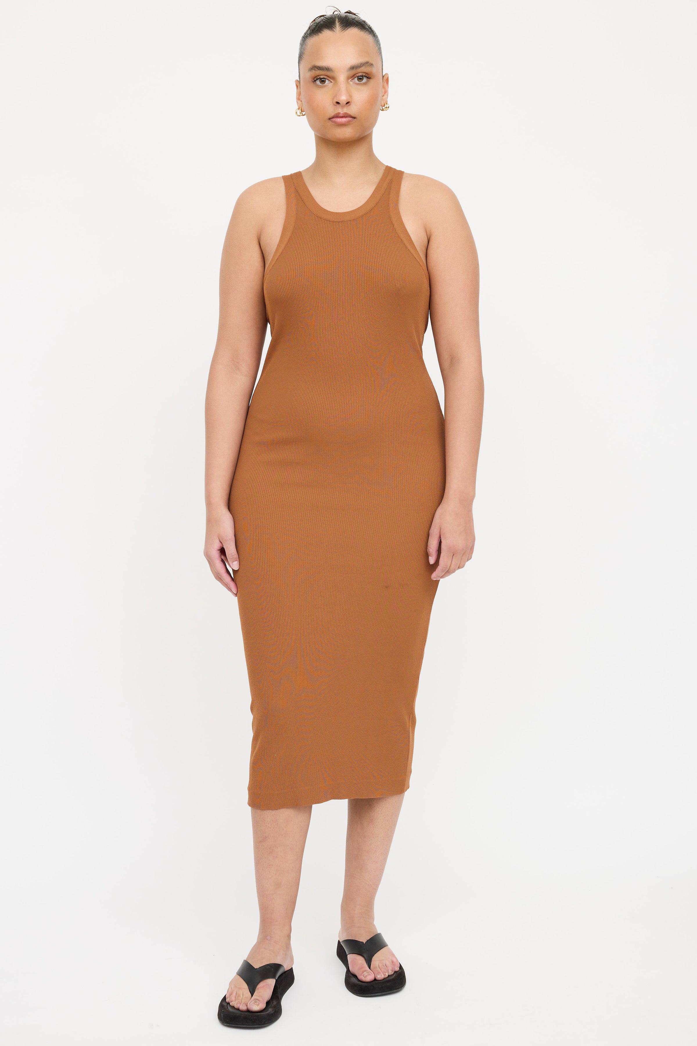 Toteme // Seamless Rib Tank Dress VSP Consignment Toteme // Seamless Rib Tank Dress VSP Consignment