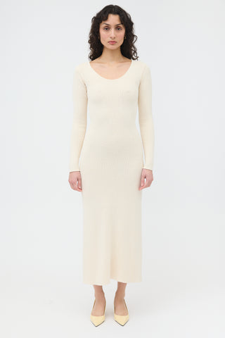 Toteme Silk Knit Molveno Dress