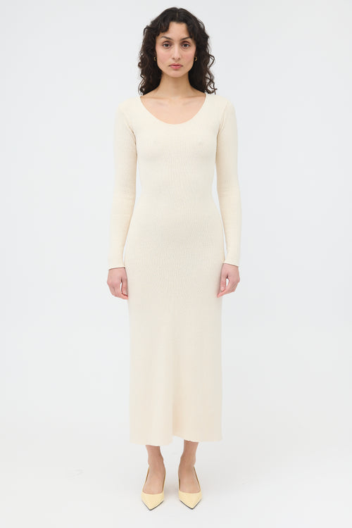 Toteme Silk Knit Molveno Dress