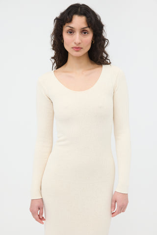 Toteme Silk Knit Molveno Dress