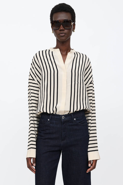Toteme Silk Scarf Blouse