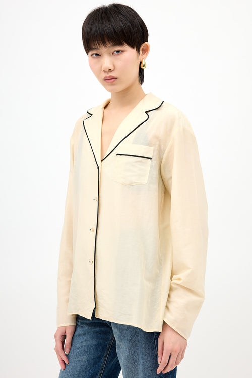 Toteme Silk PJ Blouse