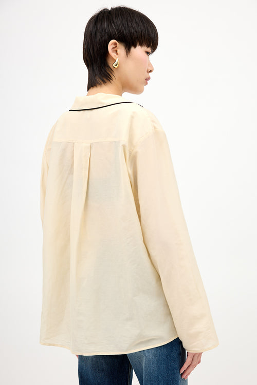 Toteme Silk PJ Blouse