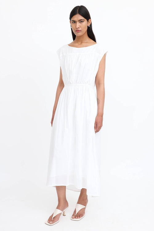 Toteme Sleeveless Cotton Maxi Dress