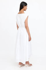 Toteme Sleeveless Cotton Maxi Dress