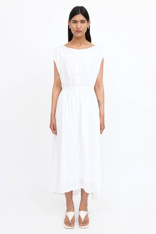 Toteme Sleeveless Cotton Maxi Dress
