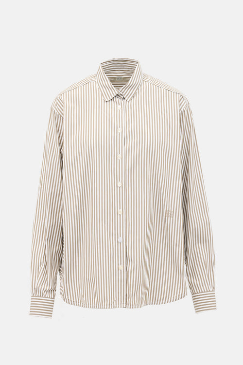 Toteme Striped Signature Shirt