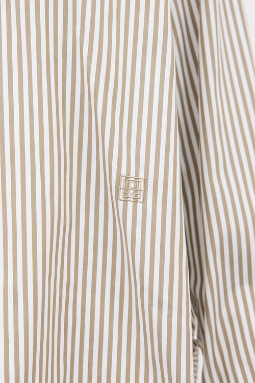 Toteme Striped Signature Shirt