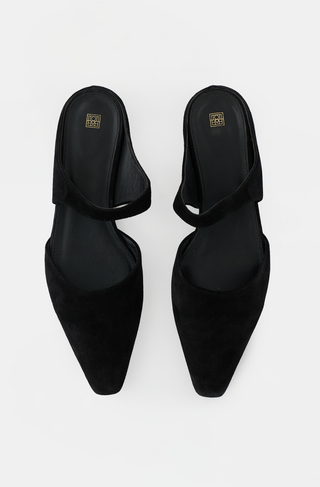 Toteme Suede Pointy Flat