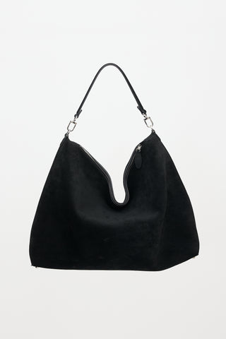 Toteme Suede Bevel Bag
