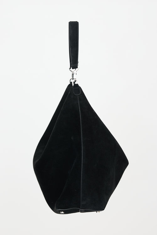 Toteme Suede Bevel Bag