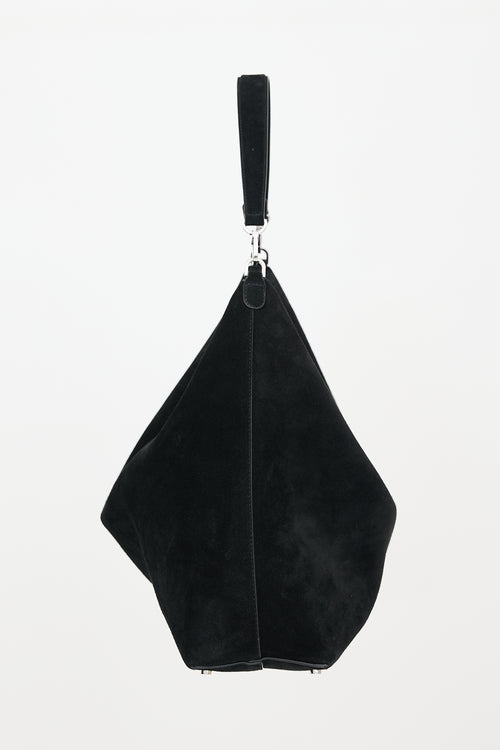 Toteme Suede Bevel Bag